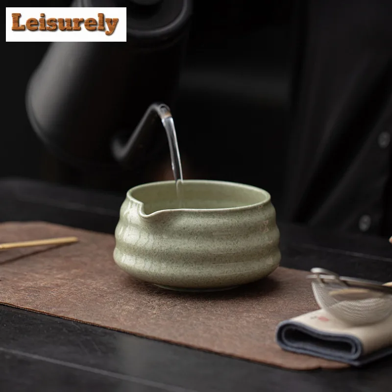 Japanese Style Striped Thread Striped Tea Set Complete Set Elegant Matcha Whip Japanese Matcha Set Kit Home Tea-making Tools