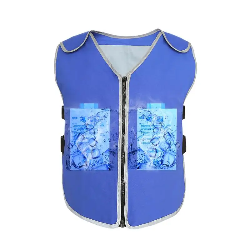 

Летняя Рыбалка Велоспорт охлаждающий жилет теплоотдача PVA водонепроницаемый тканевый жилет высокая температура защитный Открытый Спорт Жилеты