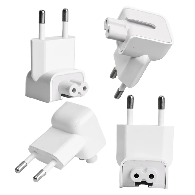 3-1Pcs 미니 EU 어댑터 여행 변환기 충전기 전원 어댑터 IPad 10W 12W MacBook Pro 45W 85W 60W 유로 AC 전원 벽 플러그