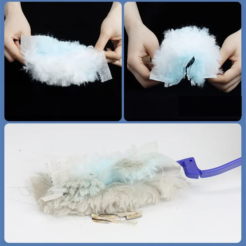 Disposable Duster Refills Handle Replacement Heads Duster Cloths Effortless Dust Removal Furniture Car Surface Clean Tool