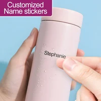 ‌Customized Clear Durable Name Tags for Kids-School Supplies,Waterproof Stickers,Personalized Lunch Box & Stationery Labels‌ 1