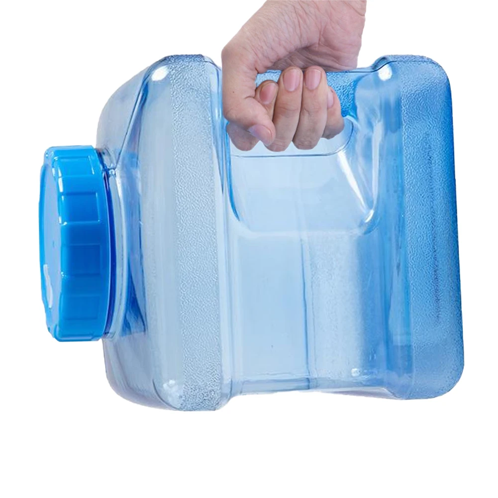 5L Camping Water Container with Handle Water Storage Bucket Portable Emergency Storage Tank for Outdoor Camping Hiking