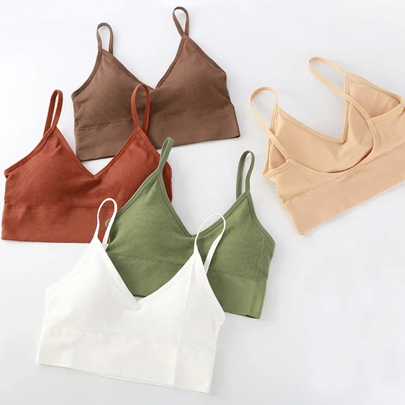 Women Push Up Bra Tube Top Female Seamless Underwear U Back Bralette Wireless Bra Sports Short Top Sexy Lingerie Women Crop women lingerie bra women tube tops