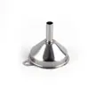 Wide Mouth Stainless Steel Funnel Spice Cooking Oil Filter Kitchen Tool Strainer with Handle Oil Spill Filter Funnel 2