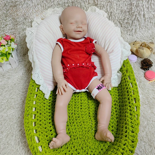 Lifelike Reborn Baby Wholesale Bebe Reborn Kуклы для девочек Boneca Bebe  Reborn 20 Inch Newborn Baby Painted Cute Doll - AliExpress