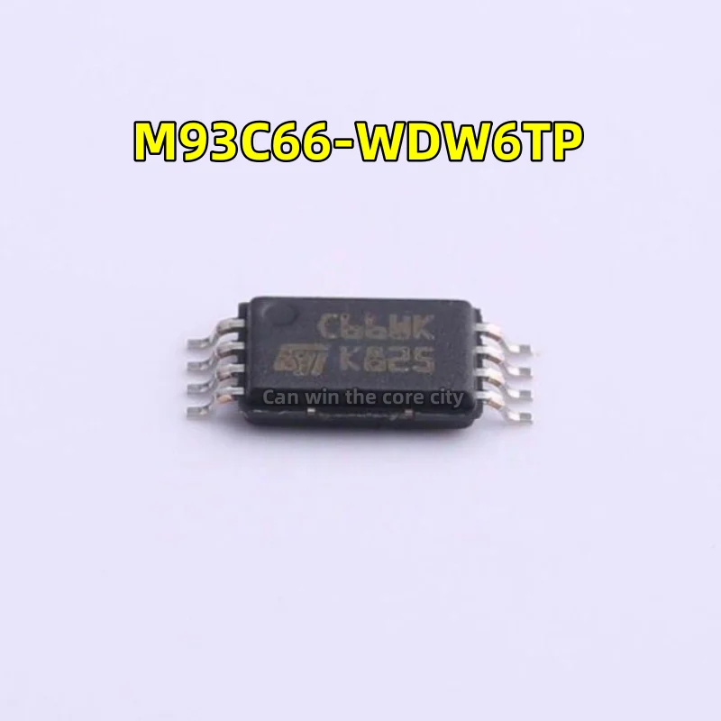 

10 pieces New original M93C66-WDW6TP M93C66 screen printing C66WP TSSOP8 memory chip IC