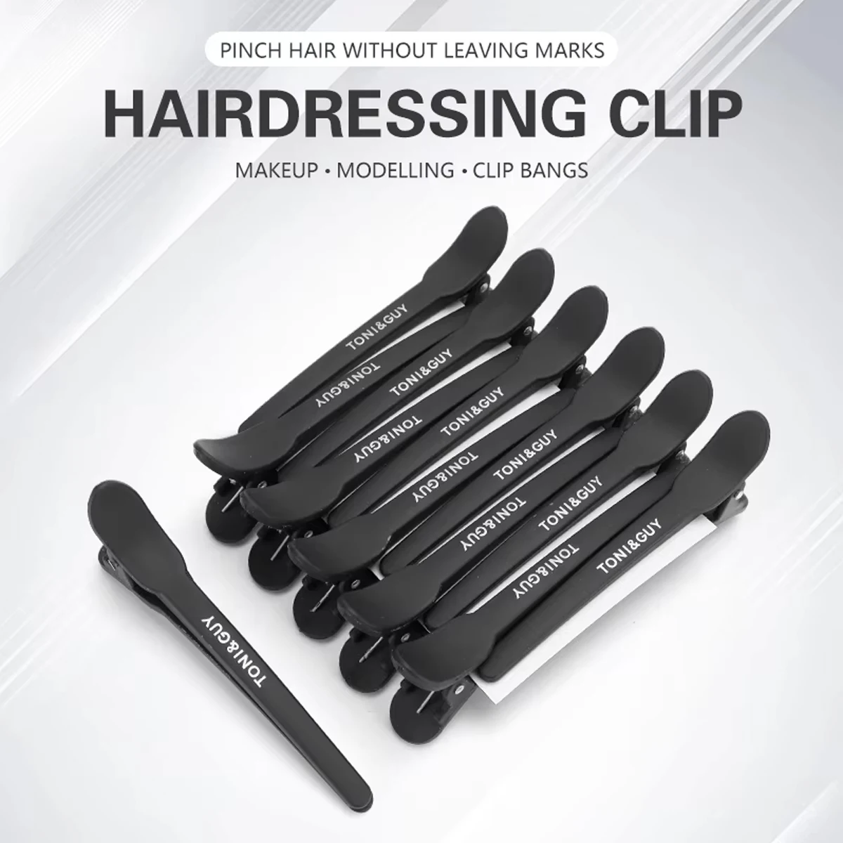 12-Piece Anti-Slip Hair Clips Set - Portable, Multifunctional Styling Tools