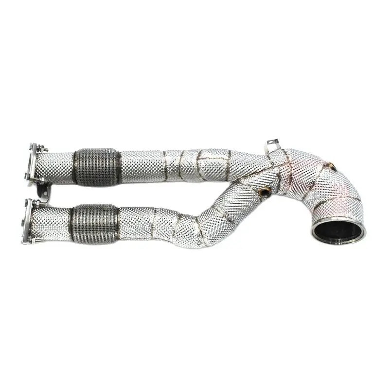 Sistema Di Scarico Cees Per Audi Rs3 2.5T Aggiornamento Downpipe Catted Ad Alto Flusso Refit Convertitori Catalitici Sportivi Collettori Per Tubi Cat