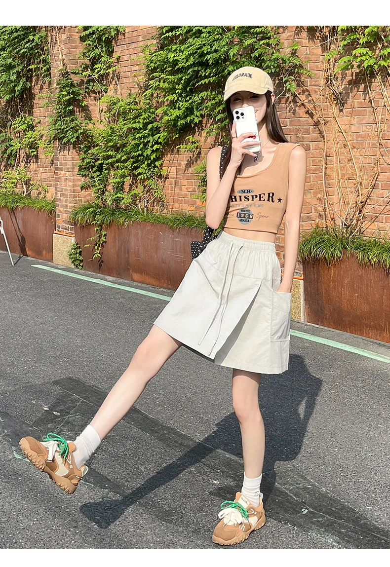 Women Two Piece Shorts Skirt Set Image 9