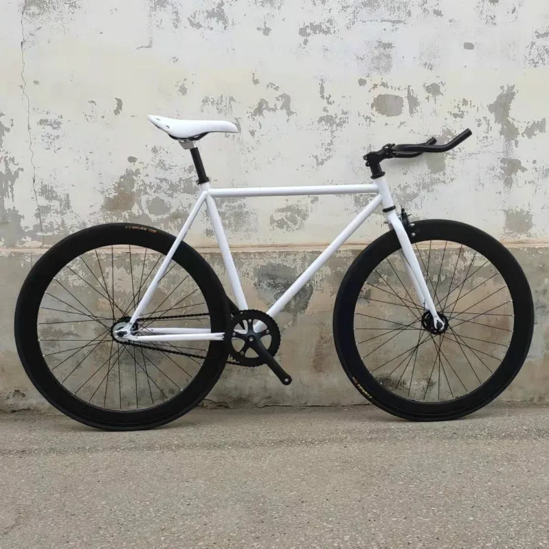 אופני ציוד קבוע עבור אופני עיר, מסגרת פלדה, סגסוגת, גלגל 40 מ "מ, אופניים מהירות יחידה, 52 ס" מ