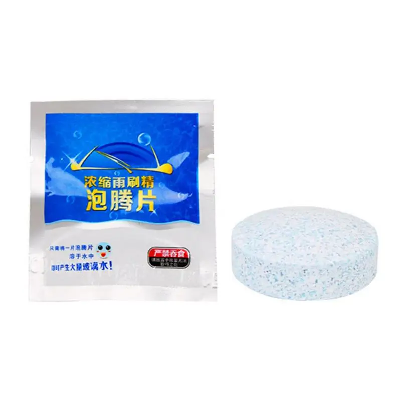 

Windshield Cleaner Tablet Universal Car Windscreen Washer Fluid Concentrated Cleaning Tablets Solid Car Effervescent Tablet