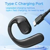 VAORLO Ear-hook Bluetooth 5.4 Business Earphone 180° Rotation Open Ear Headset With Mic Long Battery Life HiFi Stereo Headphone 4