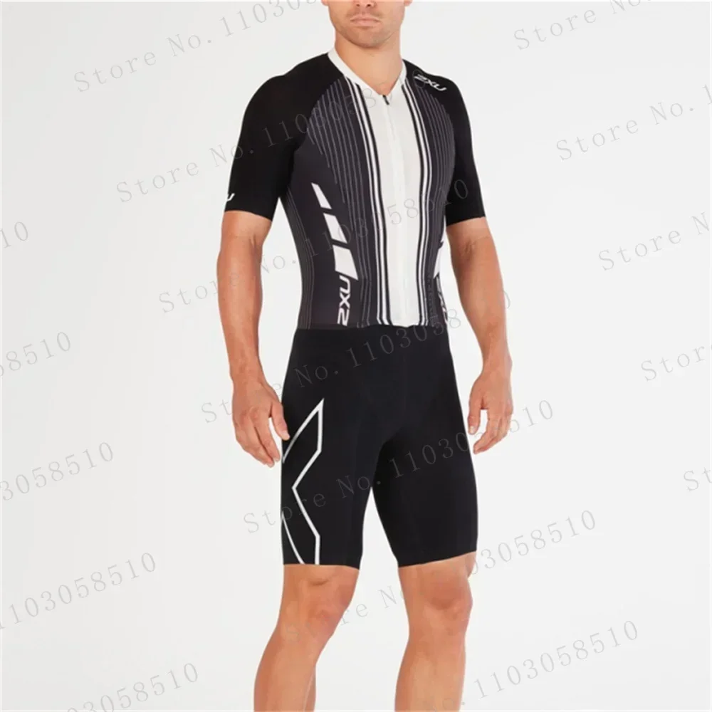 New Men's Triathlon Outdoor Cycling Jersey MTB Triathlon men Bike Skinsuit Sports suit Ciclismo Cycling Clothes Jumpsuit