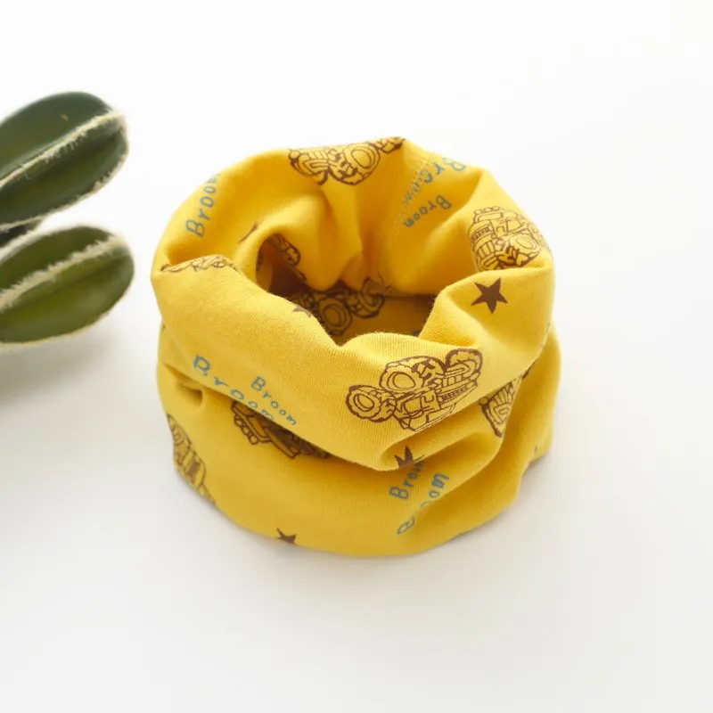 New Fashion Children's Cotton Scarf Autumn Winter Baby Scarf Boys Girls Scarves Warm Kids Magic Neckerchief Soft Neck Collar