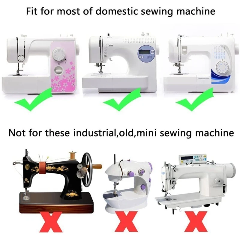 Professional 11/15pc Multi Function Universal Sewing Machine