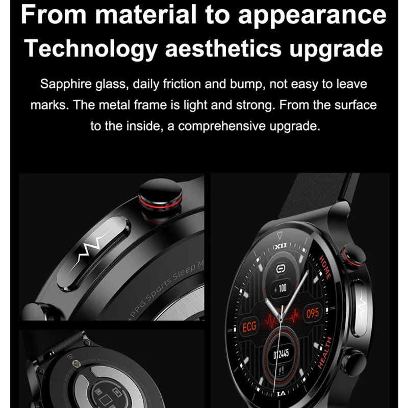 (  us) E300 Ʈ ġ ECG ü   ġ     AI Ƿ Smartwatch