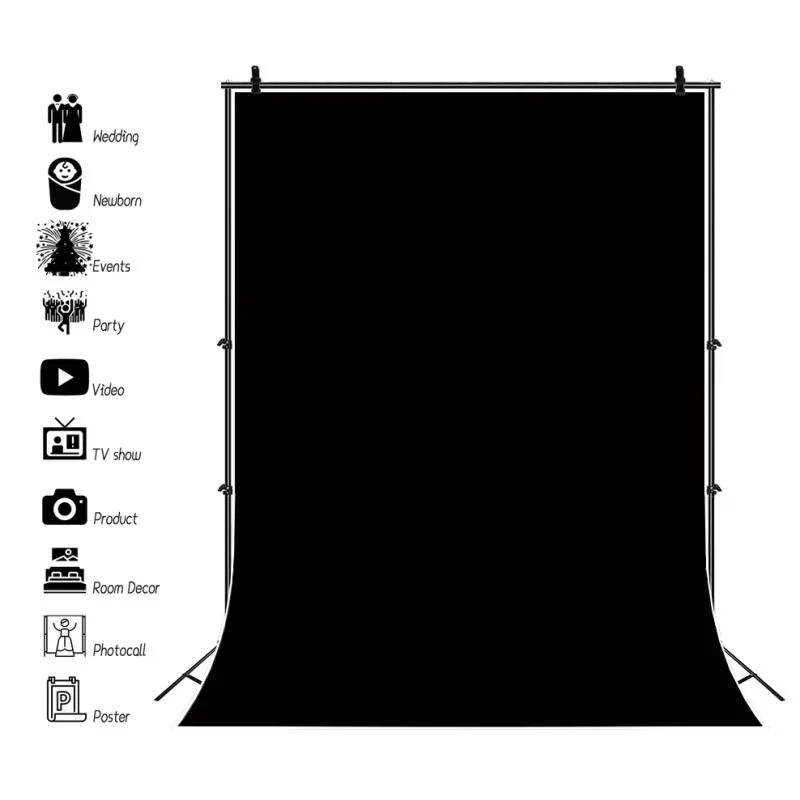 White Solid Color Photography Backdrop Pink Blue Morandi Self Portrait Pet Adult Baby Birthday Wedding Background Photo Studio