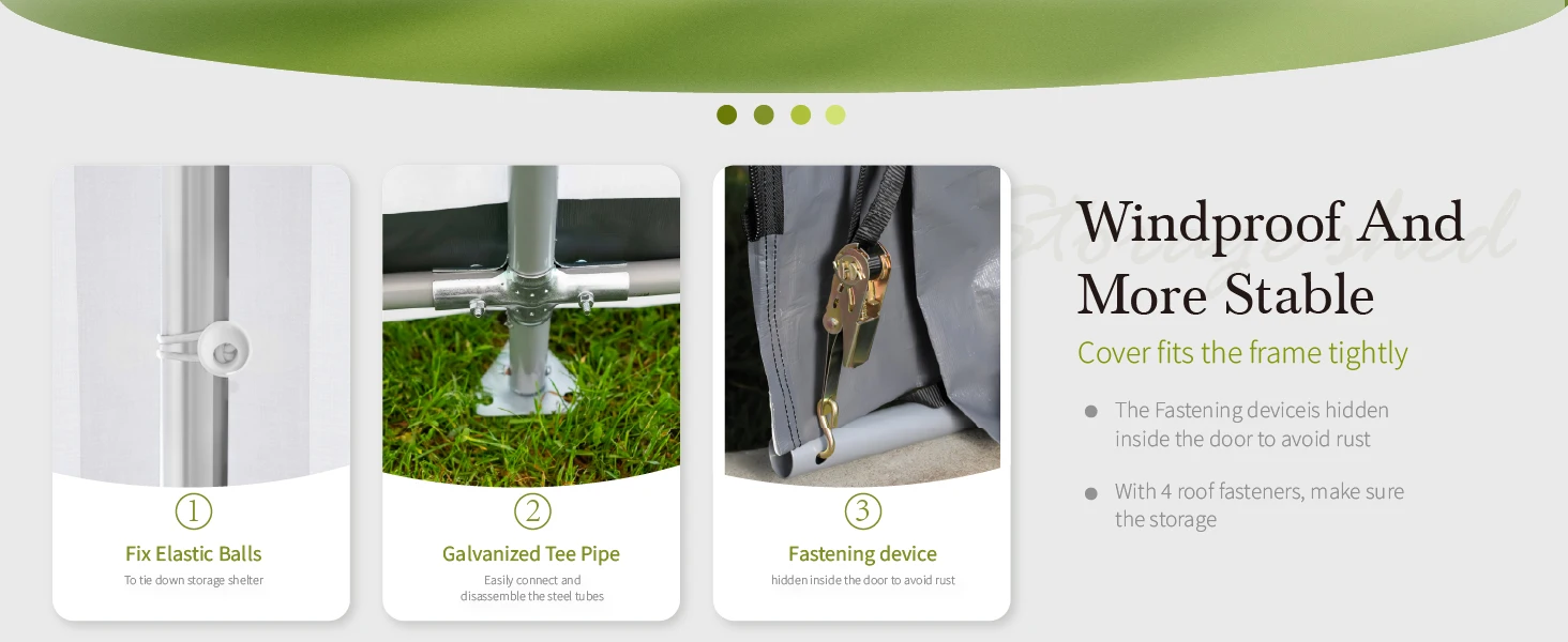 Sophia & William portable shed shelter logic tent
