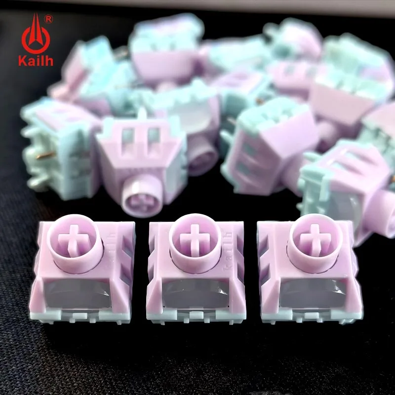 Kailh BOX Saker 스위치 짧은 스트로크 1.3mm 퀵 트리거 5핀 리니어 42g 기계식 키보드 E-스포츠 스위치 HITBOX Hifi 키보드