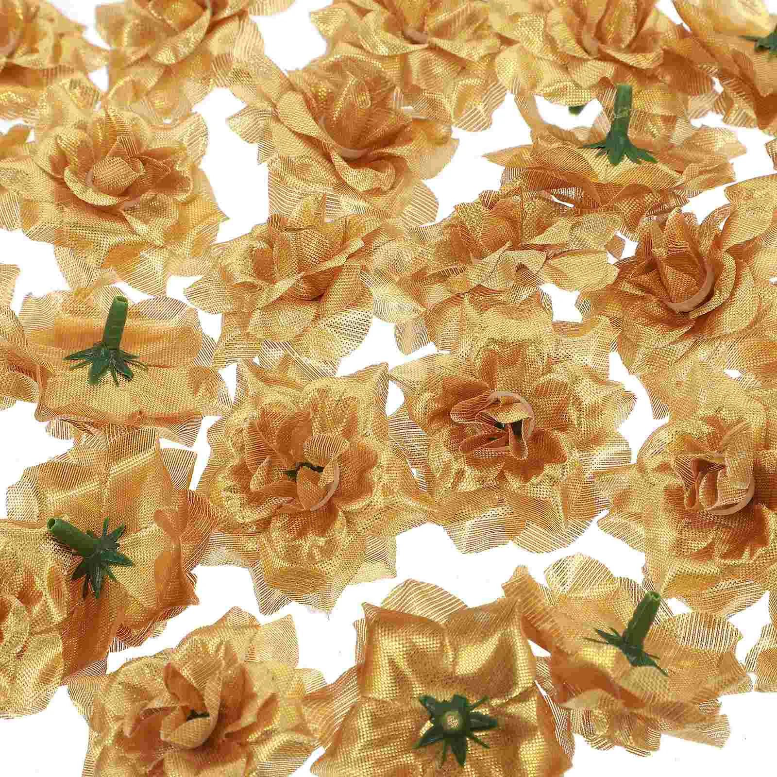 

Rose Heads Flower Artificial Roses Wedding Flowers Fake Blossom Silk Bridal Shower Simulation Decorative White Decoration