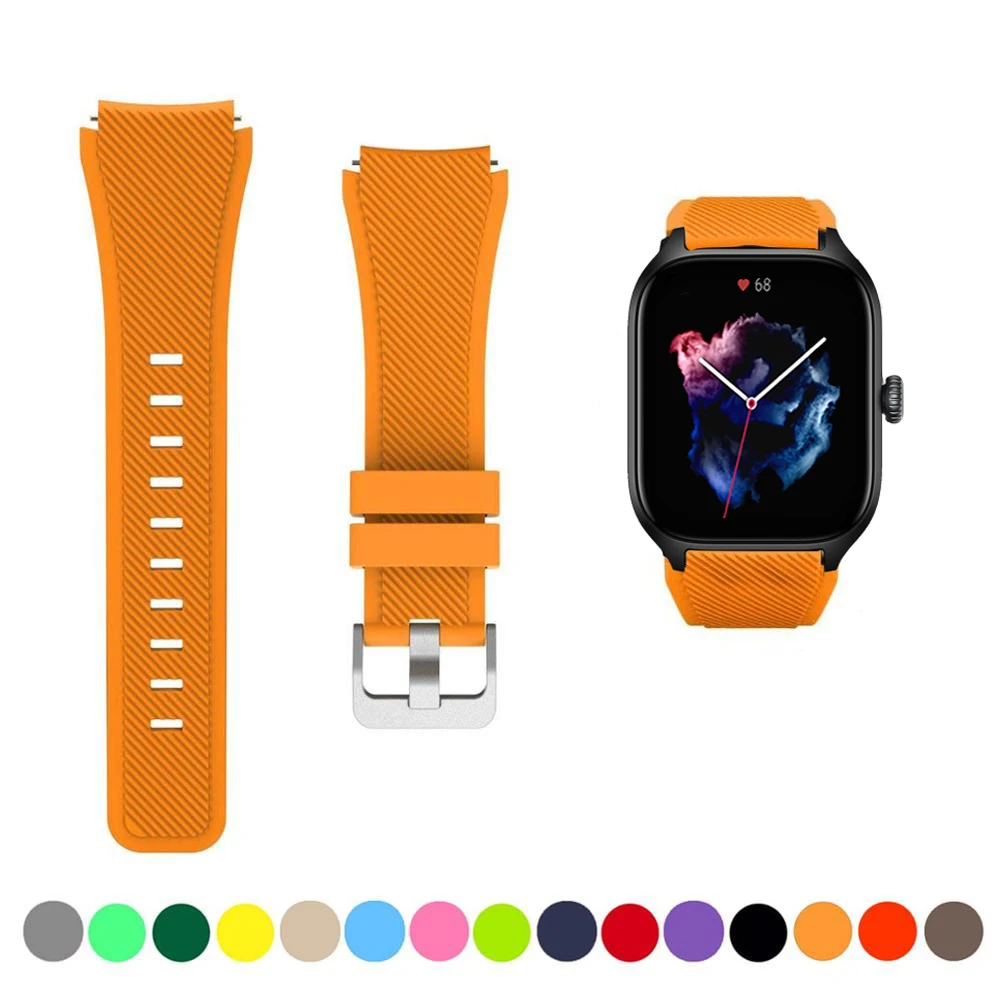 Silicone Strap - Premium 20mm/22mm Watch Band Replacement