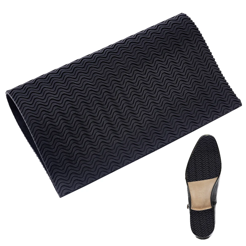 Shoe Sole Repair Rubber Soling Sheet 3mm Thick Non-Slip Shoes Bottom Repairing Material Shoe Pads Heel Replacement zipper repair kit shoe repair stickers