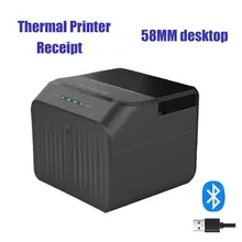 

Thermal 58mm Printer Desktop Receipt 2inch USB/Bluetooth compatible with Android/Windows system ESC/POS for store Receipt Bill