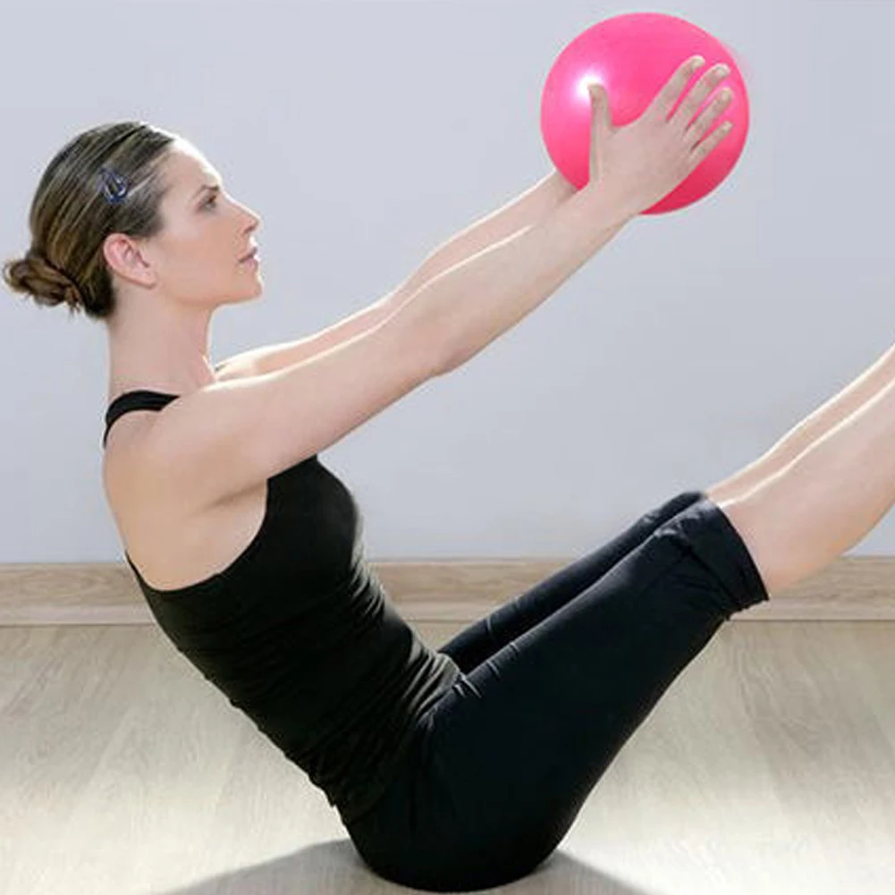 Description Picture 5 of item25cm Anti-pressure Explosion-proof Diameter Yoga Exercise Gym Pilates Yoga Balance Ball Gym Home Training Yoga Ball