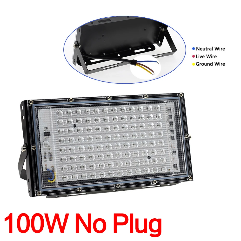 100w no plug