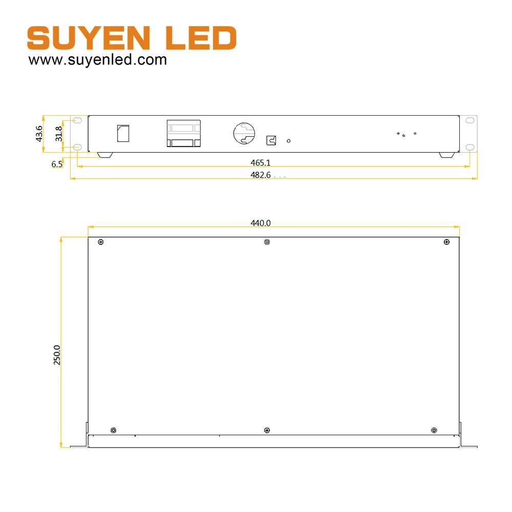 Vunit 2000 NovaStar LED 스크린 비디오 지능형 중앙 제어