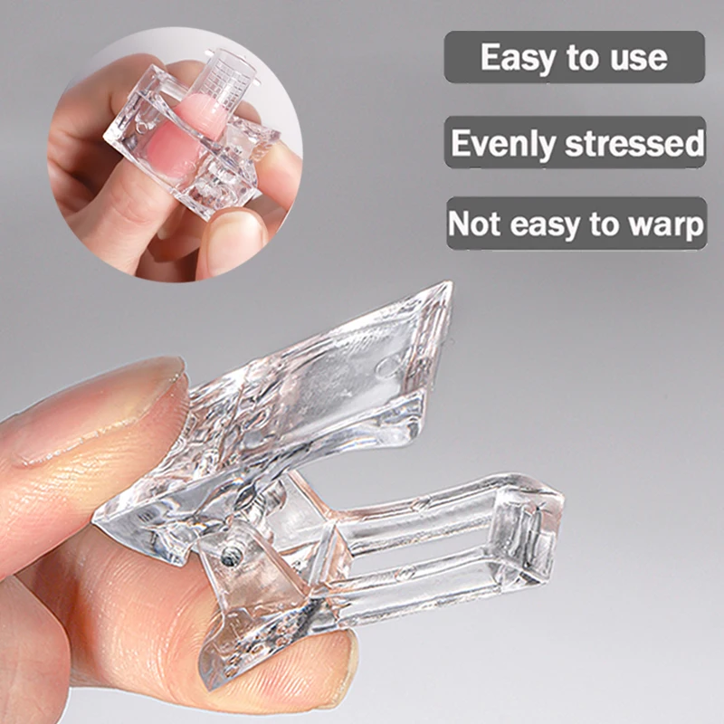Nail Tips Clip for Quick Building Poly-gel