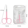 1 Pc Eyebrow Trimming Scissors Stainless Steel Small Nail Tools Manicure Facial Nose Hair Scissors Women Makeup Beauty Tool 4