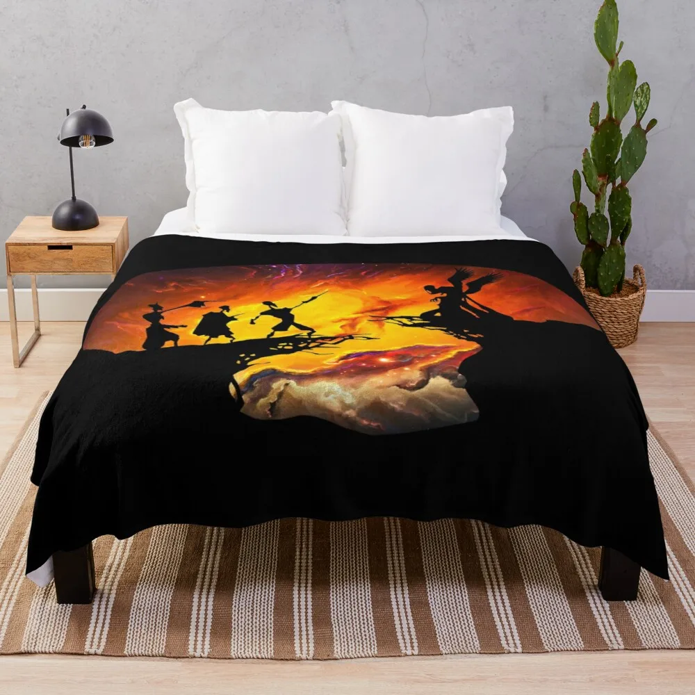 

Deathly Hallows 02 Throw Blanket Hair Blanket Sofa Blankets