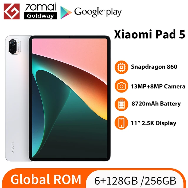 Xiaomi Mi Pad 5 Tablet PC MIUI 12 Snapdragon 860 Octa Core 11.0 Inch Screen  WIFI