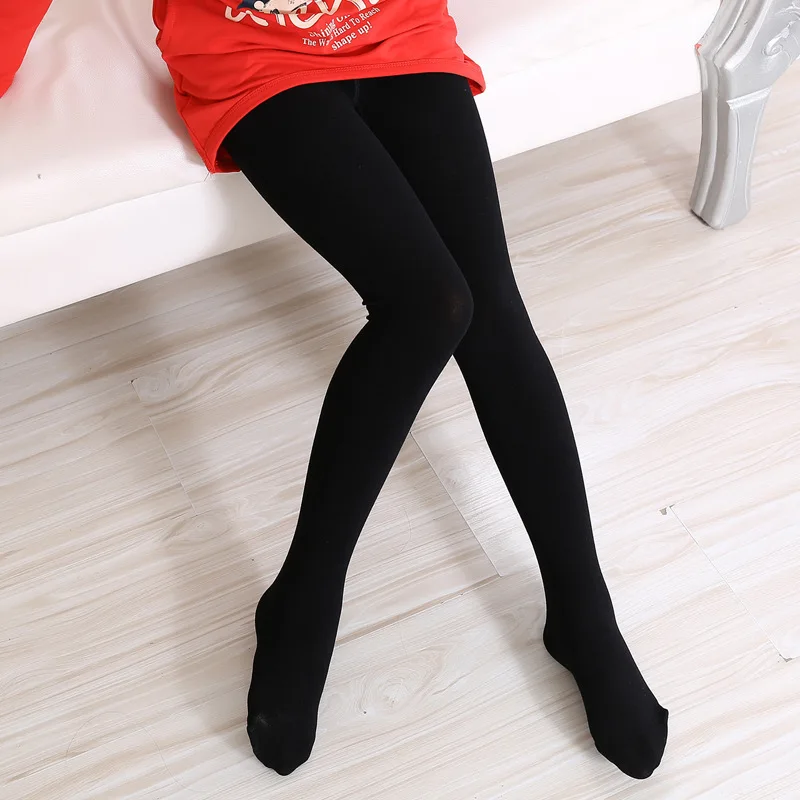 Girls Pantyhose Children Thin Section Fashion Latin Ballet Dance Tights Baby Black White Stockings 1 Year Kids-Adult Tight kids pantyhose ballet tights