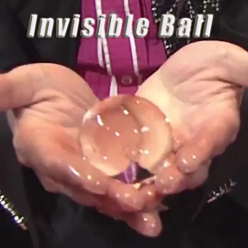 

Invisible Ball Magic Tricks Magician Close Up Street Illusions Gimmicks Mentalism Prop Bubble to Invisible Ball Appearing Magia