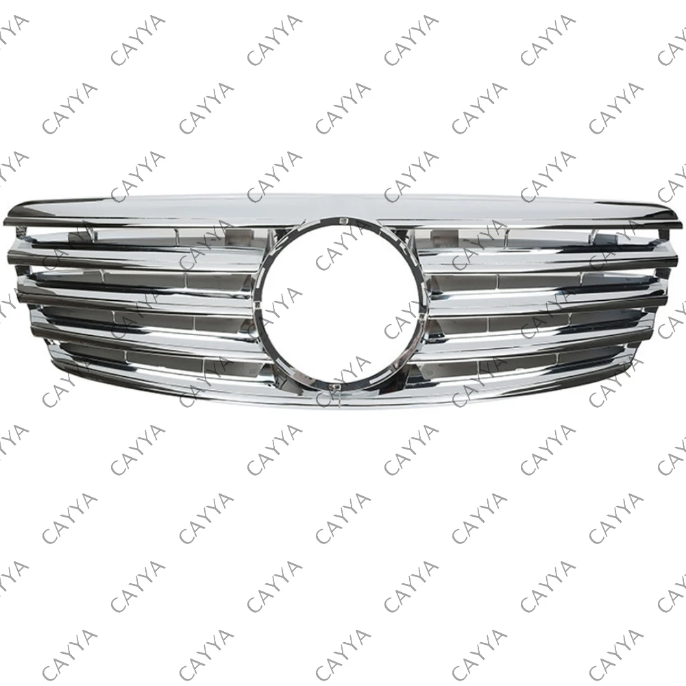 메르세데스-벤츠 E 클래스 W211 E200 E240 E320 2002-2006 2003 2004 2005 용 자동차 상부 앞 범퍼 그릴 그릴