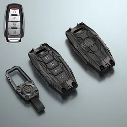 Premium Car Key Case - Sleek Shell Protection Cover and Auto Holder Accessories (Black for Key C)