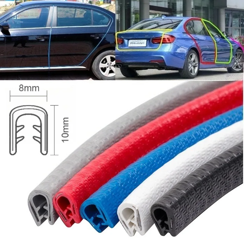 Durable U-Type Car Door Edge Guard - Heat-Resistant Anti-Scratch Protector