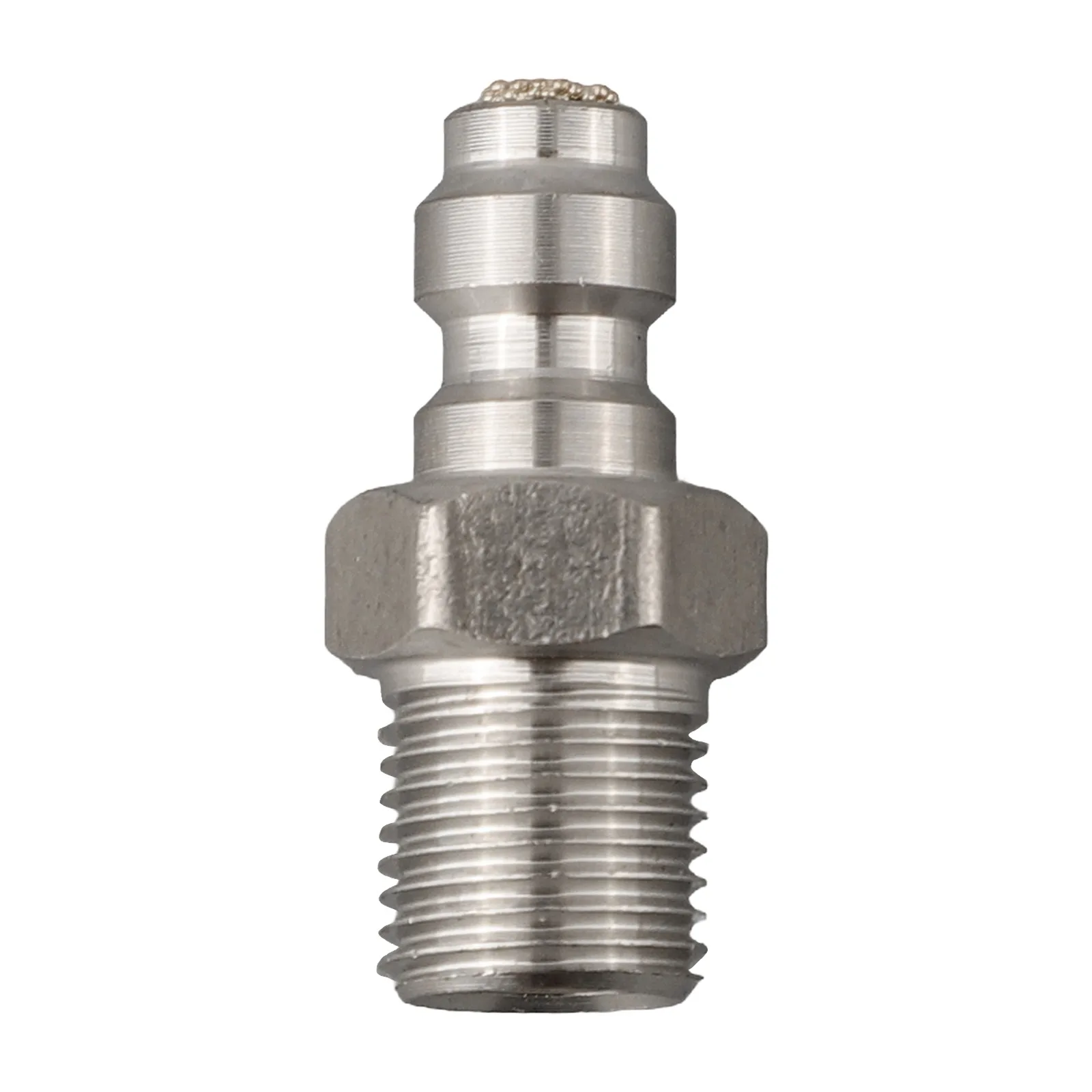 8MM M10x1 Adapter Pneumatic Quick Coupler Reliable Connection Secure Thread Fittings Convenient Dust Cap High-Quality Material