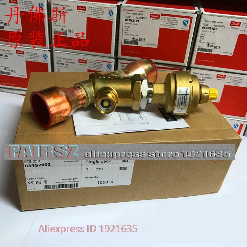 Original DAN.FOSS Electronic Expansion Valve ETS250 ETS 250 034G2602 New Packging In Stock FAIRSZ STORE