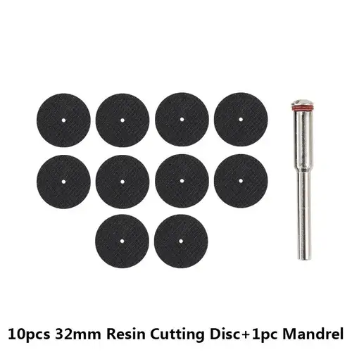 CMCP 32mm Abrasive Cutting Disc With Mandrels Grinding Wheels For Dremel Accesories Metal Cutting Rotary Tool Saw Blade - Image 13