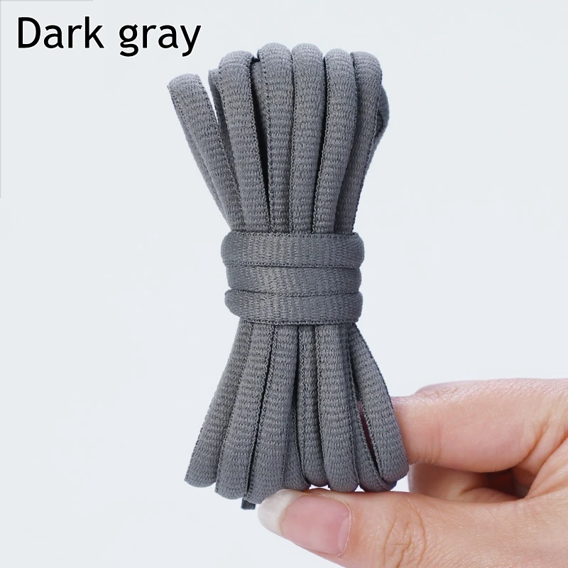 Durable Oval Athletic Shoe Laces - Fade-Resistant Half Round Strings