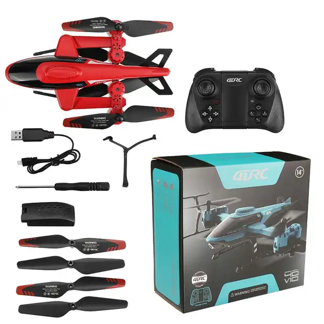 4DRC V10 2.4G 3.5CH 4K Cameras APP Altitude Hold Mini Drone One Button Take Off Alloy ABS RTF Aerial Quadcopter RC Helicopter 6