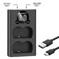 BP-511 BP-511A USB Dual Camera Charger For Canon EOS 300D 10D 20D 30D 40D 50D D30 D60 5D G6 battery - Image 6