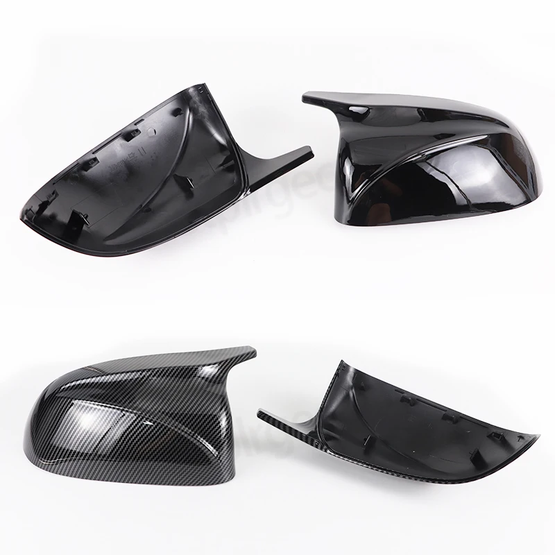 For BMW X3 G01 X4 G02 X5 G05 X6 G06 X7 G07 2018 2019 2020 M style black rearview mirror cover X3M Look rearview mirror cover