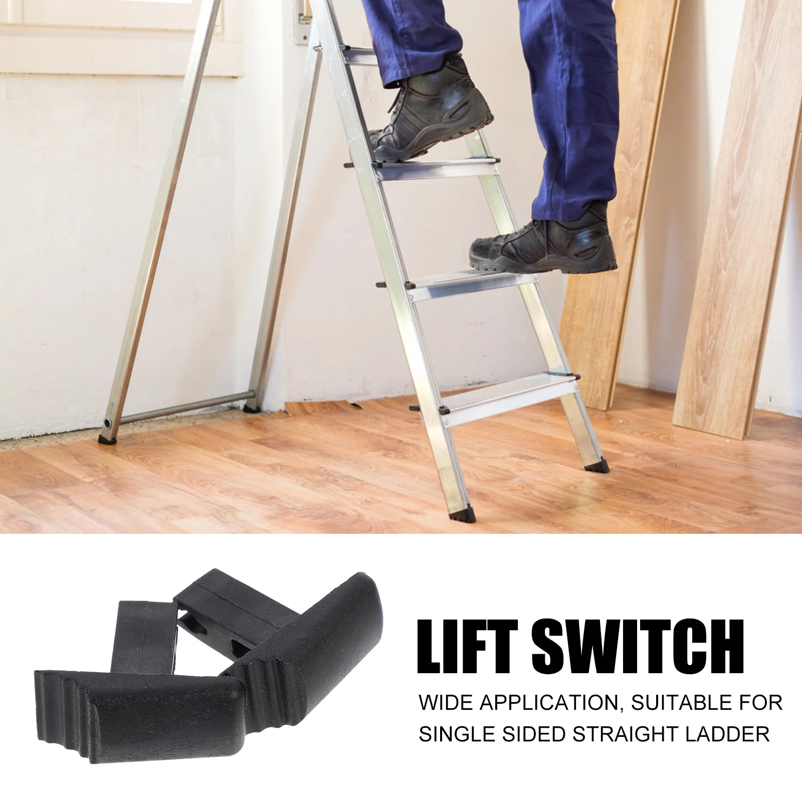 8 Pcs Ladder The Ladders The Ladders Trapezoidal for Lift Rubber Telescopic Replacement Accessories
