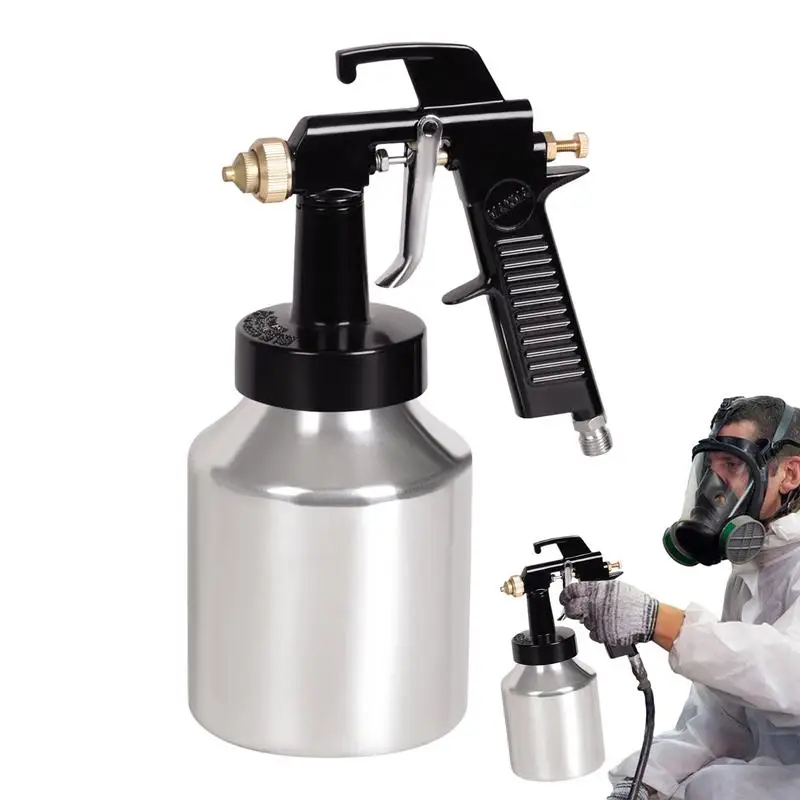 Electric Paint Sprayer Handheld Low-Pressure Latex Paint Sprayer Detachable Painting Tool For Vehicles Garage Doors Walls Fences