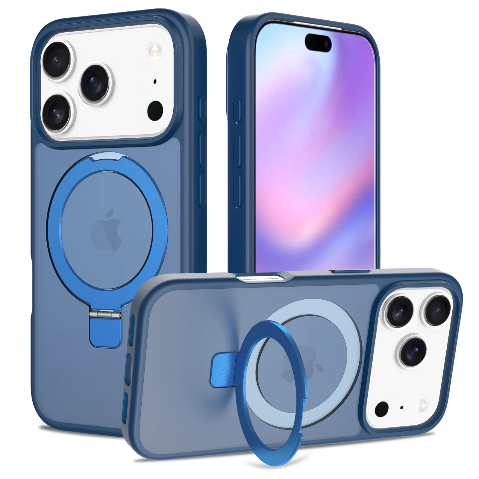 Magnetic Matte Stand Holder Case - Premium Phone Cover & Accessories