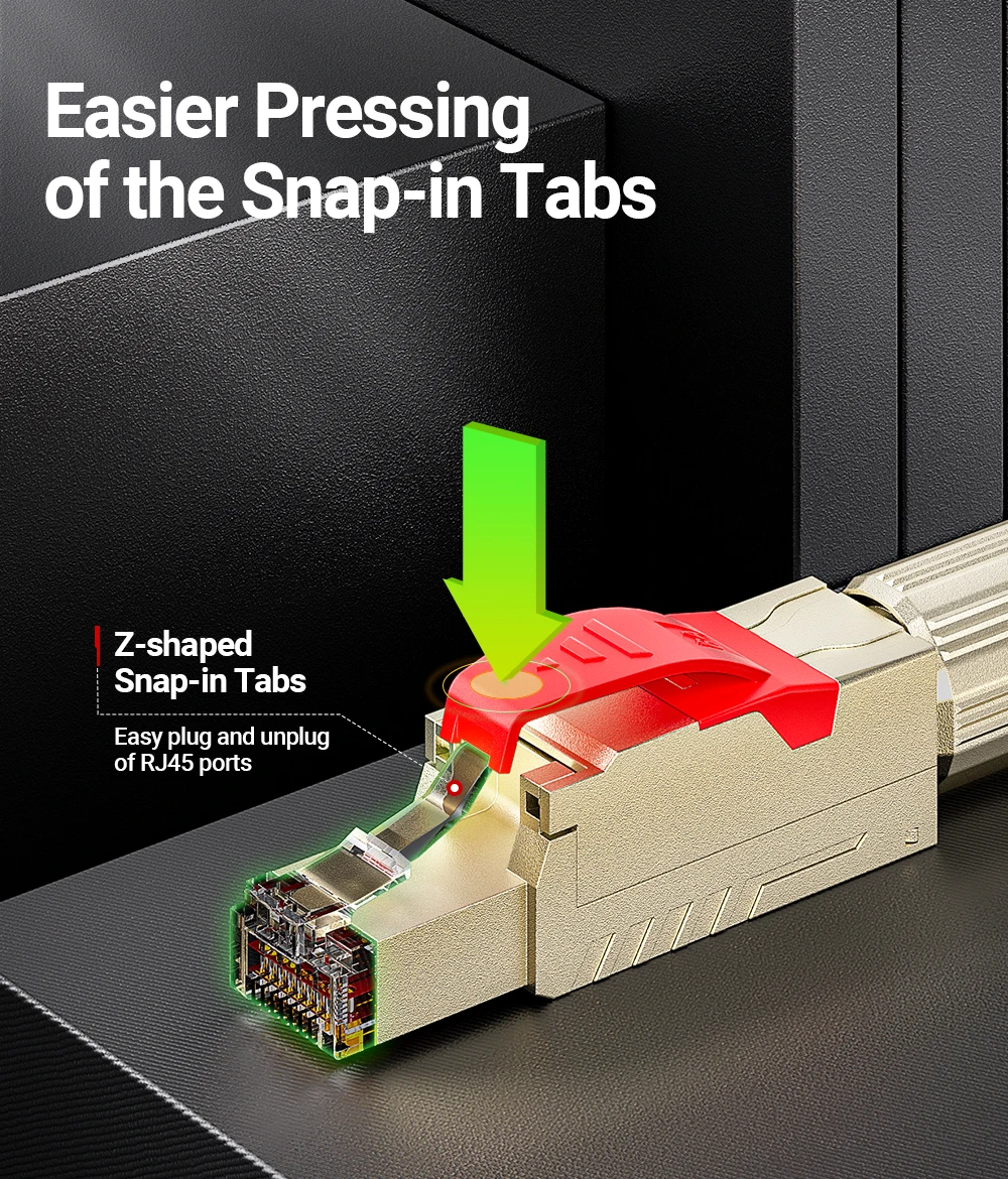 Blindados, CAT7, CAT6A, 40Gbps, 2000Mhz